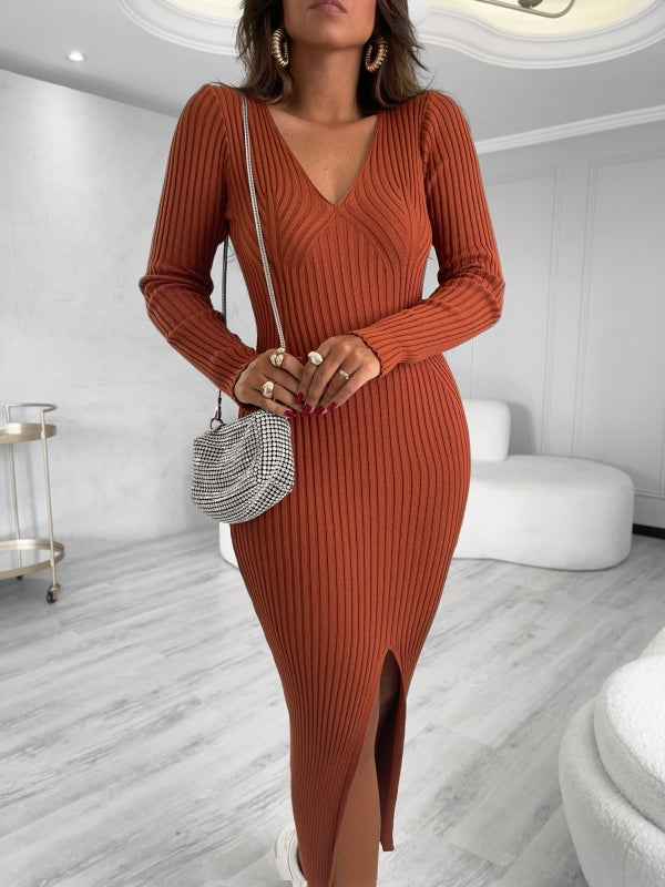 Vestido Tricot Midi Poliana