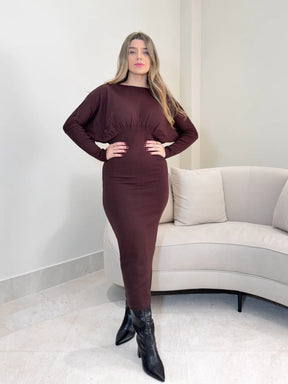 Vestido Tricot Longo Margot