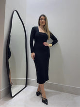 Vestido Tricot Midi Afrodite