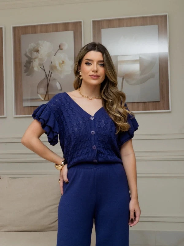 Conjunto Tricot Elenita