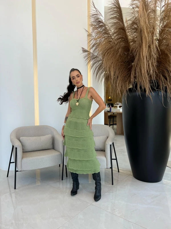 Conjunto Tricot Lívia Rendado
