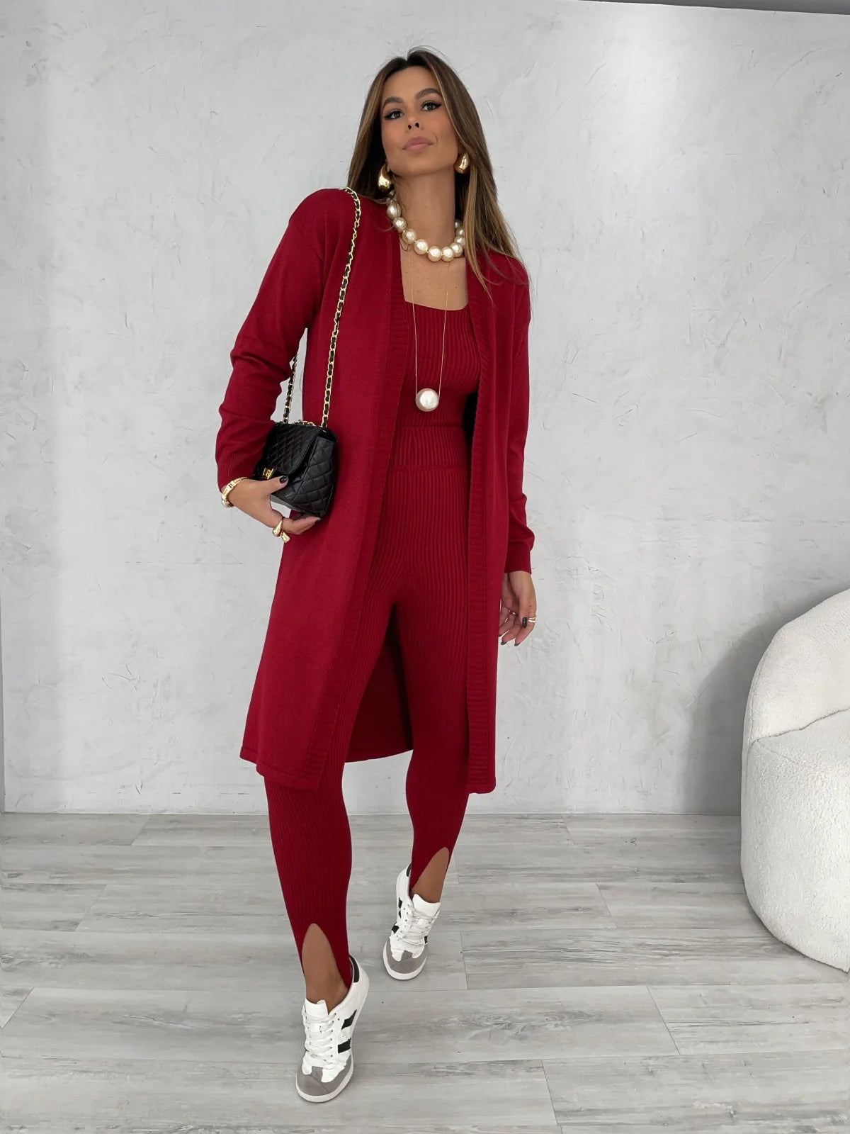 Conjunto Tricot 3 Peças Maitê