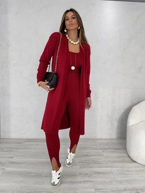 Conjunto Tricot 3 Peças Maitê