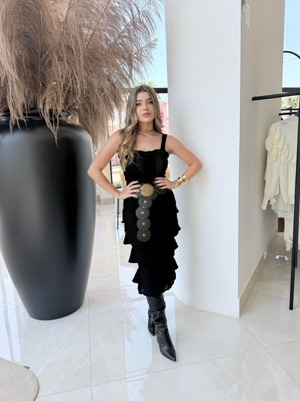 Conjunto Tricot Lívia Rendado