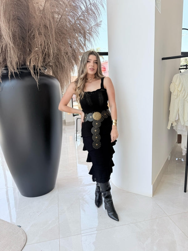 Conjunto Tricot Lívia Rendado