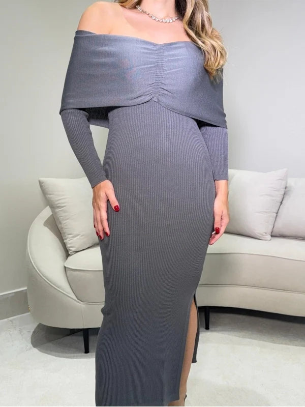 Vestido Tricot Midi Suyane