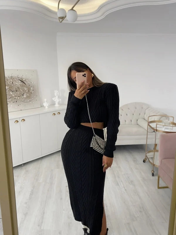 Conjunto Tricot Linha Aran