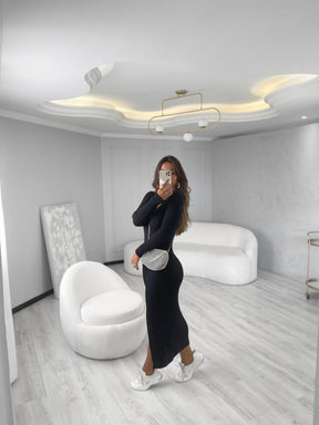 Vestido Tricot Midi Poliana